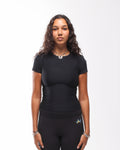 Black Basic Compression Top
