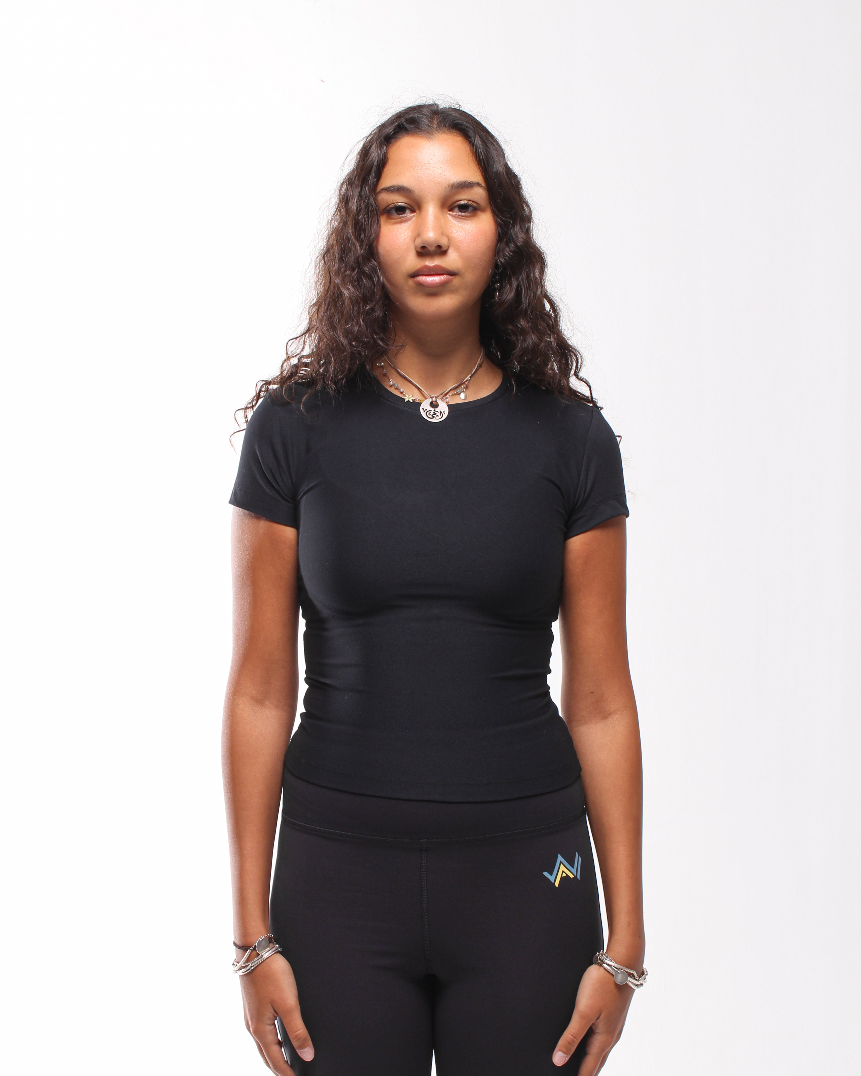 Black Basic Compression Top